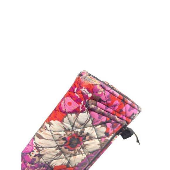 Vera Bradley rosewood trifold long wallet floral multicolor - Picture 5 of 5